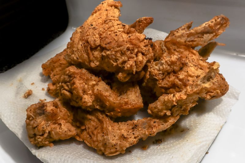 Coal fired wings at Anthony's coal fired pizza