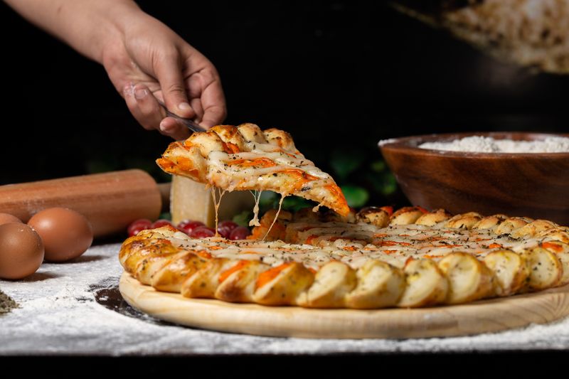 Anthony's coal fired pizza cozy corner tables - perfect setting for intimate dinners